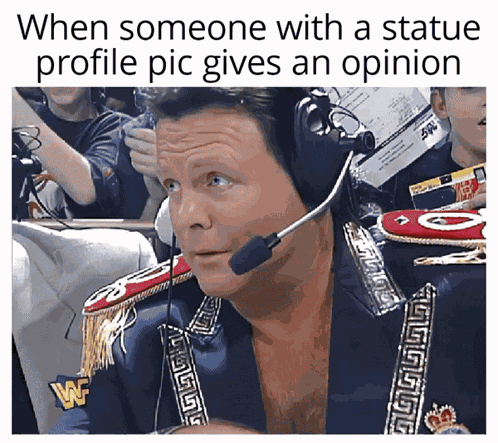 Statue Profile GIF
