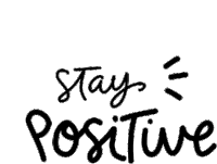 Stay Positive Loptimisme Sticker