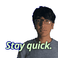 Stay Quick Be Quick Sticker