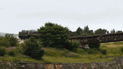 Steam Locomotive Train GIF