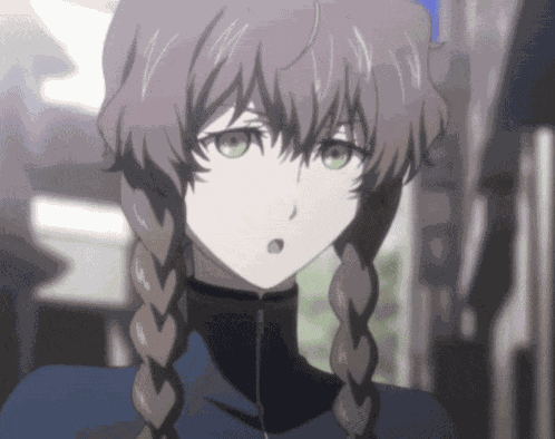 Steins Gate Amane Suzuha GIF