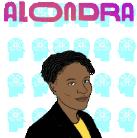 Stem Alondra Nelson Sticker