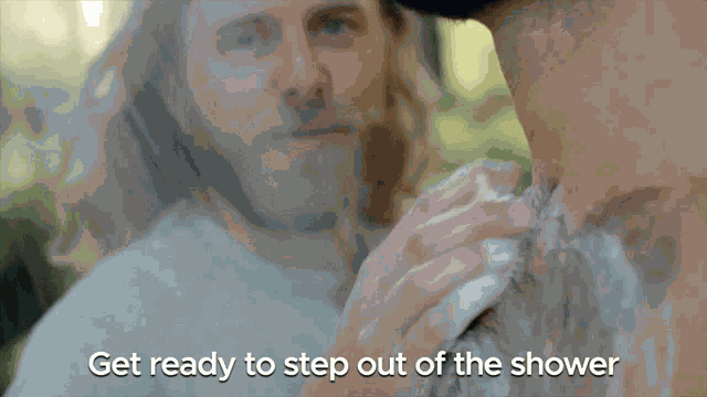 Step Out Of The Shower Feeling Alive Get Out Of The Shower GIF