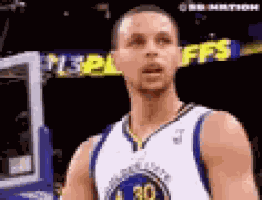 Steph Curry Tongue GIF