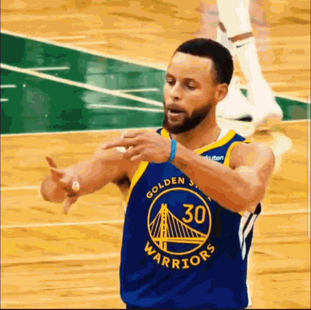 Stephen Curry Rings GIF