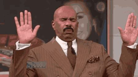 Steve Harvey Praise GIF