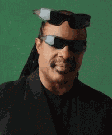 Stevie Wonder Deal With It GIF