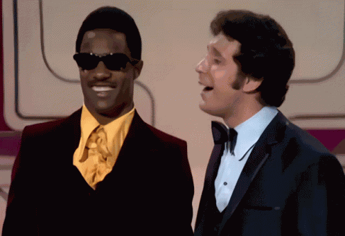 Stevie Wonder Tom Jones GIF