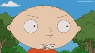 Stewie Griffin Squint Eyes GIF