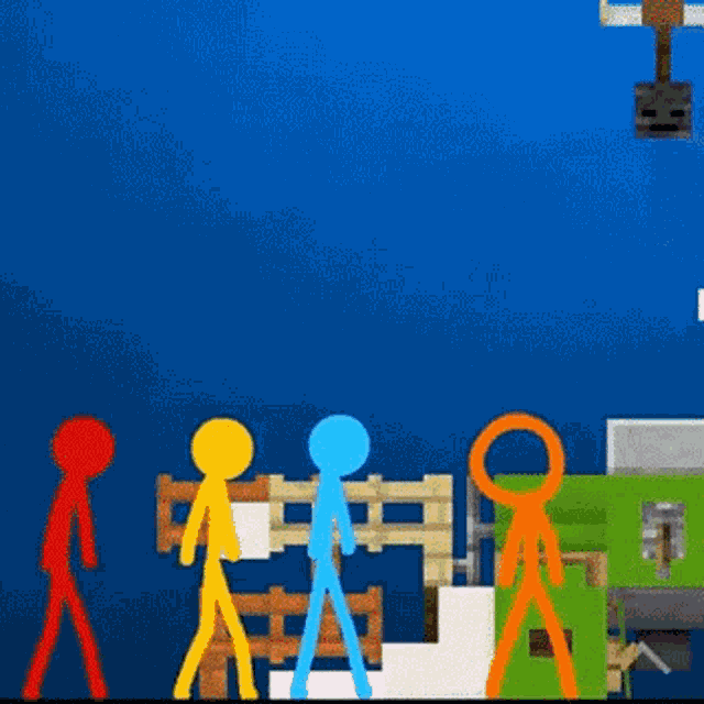 Stick Figure Alan Becker GIF