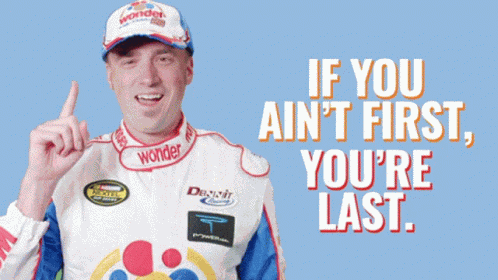 Stickergiant If You Aint First GIF
