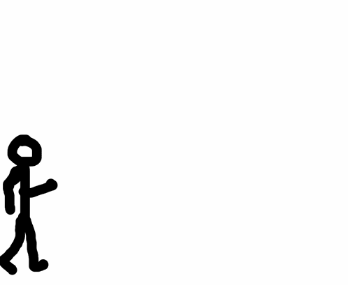 Stickman Walking GIF