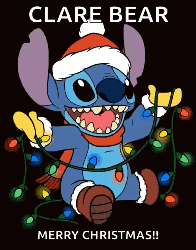 Stitch Christmas GIF