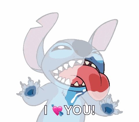 Stitch Love GIF