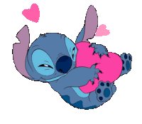 Stitch Love Sticker