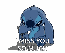 Stitch Sad Sad Stitch GIF