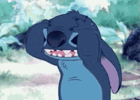 Stitch Stressed GIF