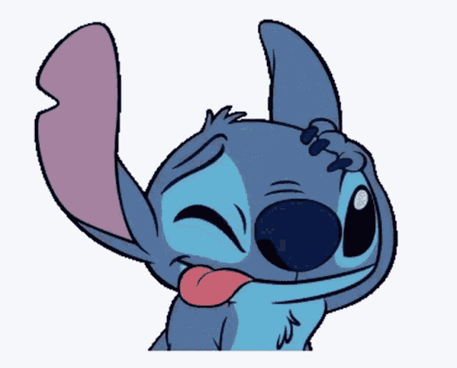 Stitch Thinking GIF