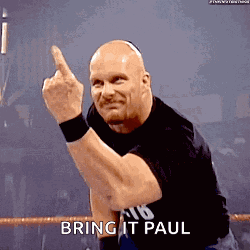 Stone Cold Steve Austin Just Bring It GIF