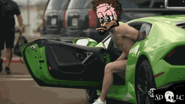 Stoned Ducks Lambo GIF