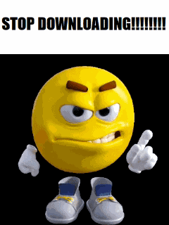 Stop Downloading GIF
