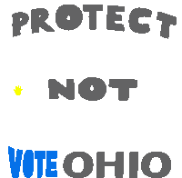 Stop Gun Violence Go Vote Ohio Sticker