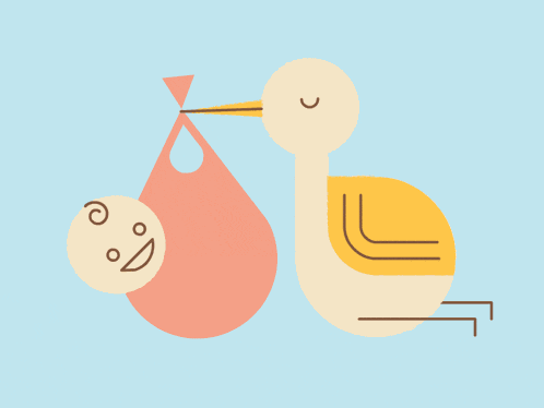 Stork Baby GIF