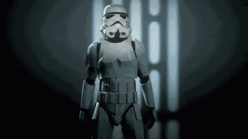 Stormtrooper Facepalm GIF