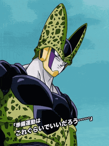 Str Cell Perfect Form Final Battle At The Highest Level GIF