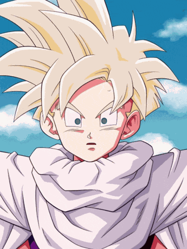 Str Super Saiyan Goku Super Saiyan Gohan Youth Warriors Entrusted With Earths Fate GIF