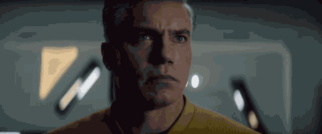 Strange New Worlds Christopher Pike GIF