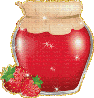 Strawberry Jam Jelly Sticker