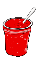 Strawberry Jam Jelly Sticker