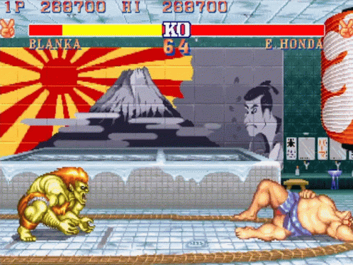 Street Fighter Blanka GIF