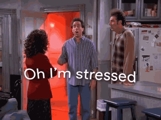 Stressed Jerry Seinfeld GIF