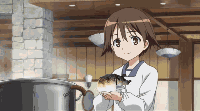 Strike Witches Yoshika Miyafuji GIF