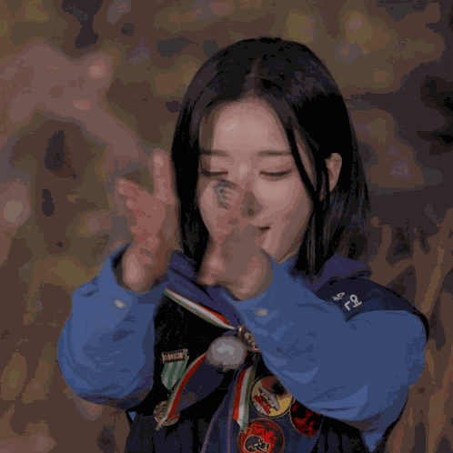 Strong Girl Badge War GIF