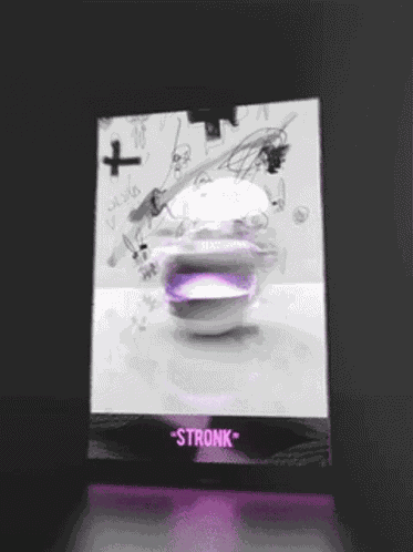 Stronk Stronk Word GIF