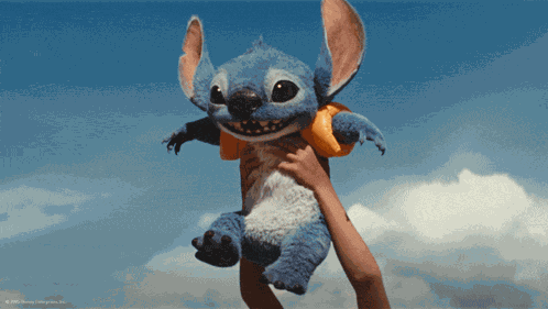 Struggling Stitch GIF