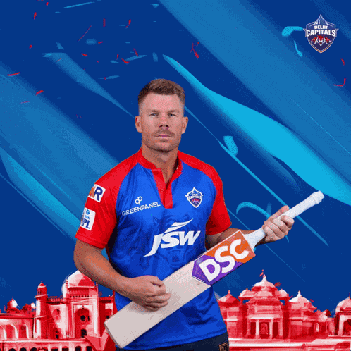 Strumming David Warner GIF