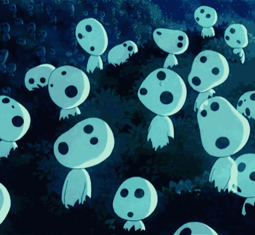 Studio Ghibli Spirits GIF