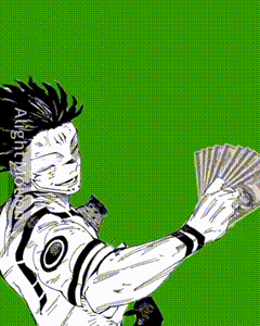 Sukuna Money GIF
