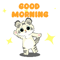 Summer Good Morning Sticker