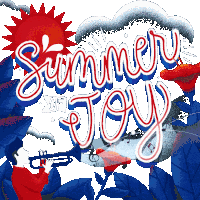 Summer Of Joy Joy Sticker