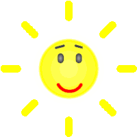 Sun Love Sun Light Sticker