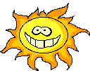 Sun Smiling Sticker