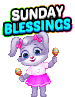 Sunday Blessed Sticker