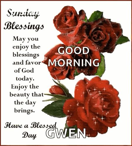 Sunday Blessings Have A Blessed Day GIF