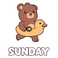 Sunday Happy Sunday Sticker