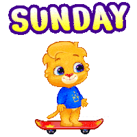 Sunday Sunday Funday Sticker